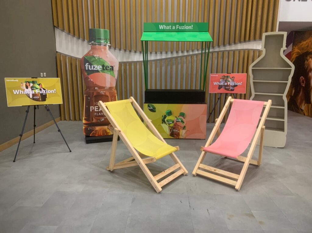 Coca-Cola Fuze Tea Office Branding